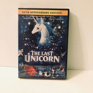 The Last Unicorn  DVD 25th Anniversary Edition Sealed